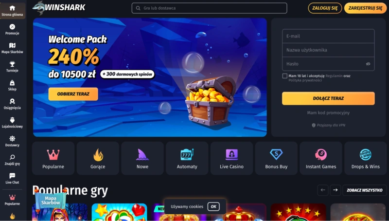 Winshark Homepage