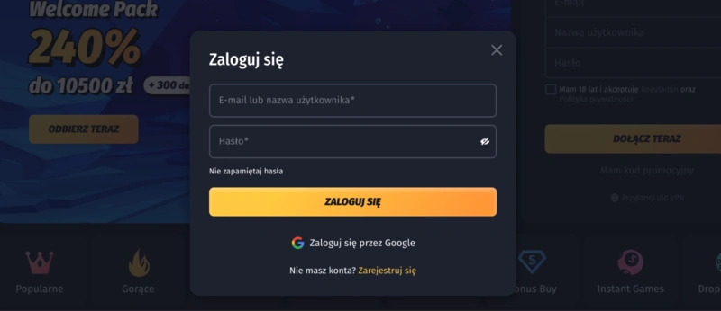 Winshark Login